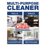 Mr. Clean Finished Floor Cleaner, Lemon Scent, Liquid, 1 gal Bottle, 3/Carton (PPL39949) Case of 3