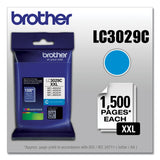 Brother LC3029C INKvestment Super High-Yield Ink, 1,500 Page-Yield, Cyan (BRTLC3029C) Each