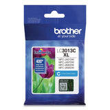 Brother LC3013C High-Yield Ink, 400 Page-Yield, Cyan (BRTLC3013C) Each
