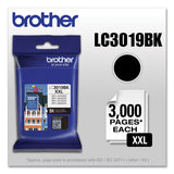 Brother LC3019BK Innobella Super High-Yield Ink, 2,800 Page-Yield, Black (BRTLC3019BK) Each