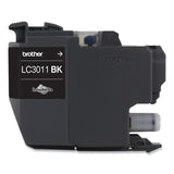 Brother LC3011BK Ink, 200 Page-Yield, Black (BRTLC3011BK) Each