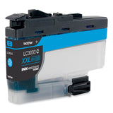 Brother LC3033C INKvestment Super High-Yield Ink, 1,500 Page-Yield, Cyan (BRTLC3033C) Each