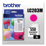 Brother LC203M Innobella High-Yield Ink, 550 Page-Yield, Magenta (BRTLC203M) Each