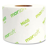 Morcon Tissue Morsoft Controlled Bath Tissue, Septic Safe, 2-Ply, White, 600 Sheets/Roll, 48 Rolls/Carton (MORM600) Case of 48