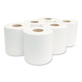 Morcon Tissue Morsoft Center-Pull Roll Towels, 2-Ply, 6.9" dia, White, 600 Sheets/Roll, 6 Rolls/Carton (MORC6600) 6 Rolls