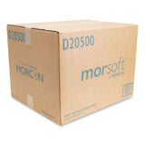 Morcon Tissue Morsoft Dispenser Napkins, 1-Ply, 6 x 13.5, White, 500/Pack, 20 Packs/Carton (MORD20500) Case of 10000