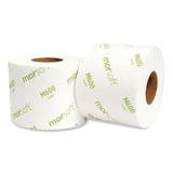 Morcon Tissue Morsoft Controlled Bath Tissue, Septic Safe, 2-Ply, White, 600 Sheets/Roll, 48 Rolls/Carton (MORM600) Case of 48