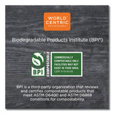 World Centric® PLA Rectangular Deli Containers, 32 oz, 6.1 x 7.6 x 2.8, Clear, Plastic, 600/Carton (WORRDCS32) Case of 600