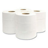 Morcon Tissue Jumbo Bath Tissue, Septic Safe, 2-Ply, White, 3.3" x 700 ft, 12 Rolls/Carton (MOR29) Case of 12