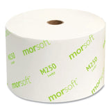 Morcon Tissue Small Core Bath Tissue, Septic Safe, 2-Ply, White, 1,250/Roll, 24 Rolls/Carton (MORM250) Case of 24