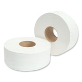Morcon Tissue Jumbo Bath Tissue, Septic Safe, 2-Ply, White, 3.3" x 1,000 ft, 12/Carton (MORM99) Case of 12
