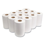 Morcon Tissue Morsoft Universal Roll Towels, 1-Ply, 8" x 350 ft, White, 12 Rolls/Carton (MORW12350)