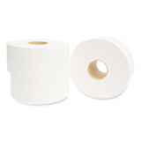 Morcon Tissue Valay Mini Jumbo Bath Tissue, Septic Safe, 2-Ply, White, 750 ft, 12 Rolls/Carton (MORVT110) Case of 12