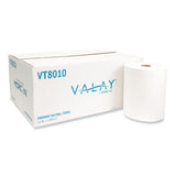 Morcon Tissue 10 Inch TAD Roll Towels, 1-Ply, 10" x 700 ft, White, 6 Rolls/Carton (MORVT8010) Case of 6