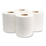 Morcon Tissue Jumbo Bath Tissue, Septic Safe, 2-Ply, White, 3.3" x 500 ft, 12/Carton (MOR129X) Case of 12