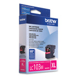 Brother LC103M Innobella High-Yield Ink, 600 Page-Yield, Magenta (BRTLC103M) Each