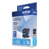 Brother LC103C Innobella High-Yield Ink, 600 Page-Yield, Cyan (BRTLC103C) Each