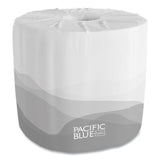 Georgia Pacific® Professional Pacific Blue Basic Bathroom Tissue, Septic Safe, 1-Ply, White, 1,210 Sheets/Roll, 80 Rolls/Carton (GPC1458001) Case of 80