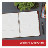 AT-A-GLANCE® Signature Collection Academic Weekly/Monthly Planners, 11.5 x 8, Distressed Brown Cover, 13-Month: July 2025 to July 2026 (AAGYP905A09) Each