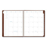 AT-A-GLANCE® Signature Collection Academic Weekly/Monthly Planners, 11.5 x 8, Distressed Brown Cover, 13-Month: July 2025 to July 2026 (AAGYP905A09) Each