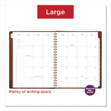 AT-A-GLANCE® Signature Collection Academic Weekly/Monthly Planners, 11.5 x 8, Distressed Brown Cover, 13-Month: July 2025 to July 2026 (AAGYP905A09) Each