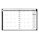 AT-A-GLANCE® Move-A-Page Academic Weekly/Monthly Planners, 11 x 9, Black Cover, 12-Month (July to June): 2025 to 2026 (AAG70957E05) Each