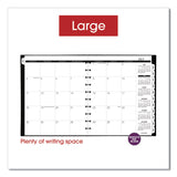 AT-A-GLANCE® Move-A-Page Academic Weekly/Monthly Planners, 11 x 9, Black Cover, 12-Month (July to June): 2025 to 2026 (AAG70957E05) Each