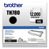 Brother TN780 Super High-Yield Toner, 12,000 Page-Yield, Black (BRTTN780) Each
