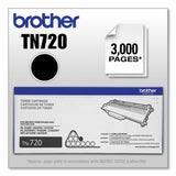 Brother TN720 Toner, 3,000 Page-Yield, Black (BRTTN720) Each