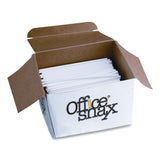 Office Snax® Plastic Stir Sticks, 5", White, 1,000/Box (OFXSTR5) Box of 1000
