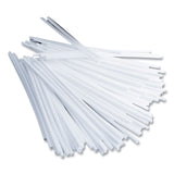 Office Snax® Plastic Stir Sticks, 5", White, 1,000/Box (OFXSTR5) Box of 1000