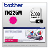 Brother TN225M High-Yield Toner, 2,200 Page-Yield, Magenta (BRTTN225M) Each