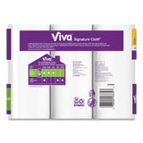 Viva® Signature Cloth Choose-A-Sheet Kitchen Roll Paper Towels, 1-Ply, 11 x 5.9, White, 70 Sheets/Roll, 6 Roll/Pack, 4 Packs/Carton (KCC54869) Case of 4
