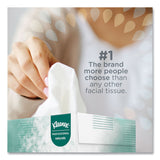 Kleenex® Naturals Facial Tissue for Business, Flat Box, 2-Ply, White, 125 Sheets/Box (KCC21601BX) Each