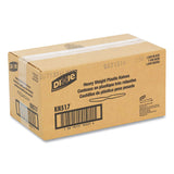 Dixie® Plastic Cutlery, Heavyweight Knives, Black, 1,000/Carton (DXEKH517) Case of 1000