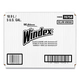 Windex® Glass Cleaner with Ammonia-D, 5 gal Bag-in-Box Dispenser (SJN696502) Each