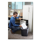 Rubbermaid® Commercial Deskside Plastic Wastebasket, 7 gal, Plastic, Black (RCP295600BK) Each
