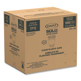 SOLO® Ultra Clear PET Cups, 12 oz to 14 oz, Practical Fill, 50/Bag, 20 Bags/Carton (DCCTP12CT) Case of 1000