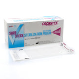 Sure-Check® Sterilization Pouch Ethylene Oxide (EO) Gas / Steam 2-1/4 X 4 Inch Transparent Self Seal Film (783388_BX) 200/BX
