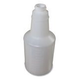Impact® Spray Bottles, 24 oz, Clear, 3/Pack (IMP721707) Pack of 3