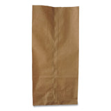 General Grocery Paper Bags, 35 lb Capacity, #6, 6" x 3.63" x 11.06", Kraft, 500 Bags (BAGGK6500) Case of 500