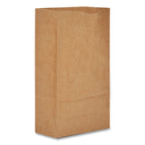 General Grocery Paper Bags, 35 lb Capacity, #6, 6" x 3.63" x 11.06", Kraft, 500 Bags (BAGGK6500) Case of 500