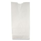 General Grocery Paper Bags, 30 lb Capacity, #2, 4.31" x 2.44" x 7.88", White, 500 Bags (BAGGW2500) Case of 500