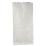 General Grocery Paper Bags, 30 lb Capacity, #2, 4.31" x 2.44" x 7.88", White, 500 Bags (BAGGW2500) Case of 500