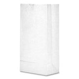 General Grocery Paper Bags, 35 lb Capacity, #6, 6" x 3.63" x 11.06", White, 500 Bags (BAGGW6500) Case of 500