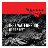 Rayovac® Virtually Indestructible LED Headlight, 3 AAA Batteries (Included), 30 m Projection, Black (RAYDIYHL3AAABTA) Each