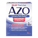 AZO® Maximum Strength Urinary Pain Relief 99.5 mg Strength Phenazopyridine HCL Tablet 12 per Box (1065926_BX) 1/BX