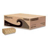 Boardwalk® Multifold Paper Towels, 1-Ply, 9 x 9.45, Natural, 250/Pack, 16 Packs/Carton (BWK6202) Case of 4000