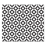 deflecto® FashionMat Chair Mat, Rectangular, 35 x 40, Diamonds (DEFCM3540BD) Each