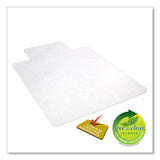deflecto® Antimicrobial Chair Mat, Rectangular, 48 x 36, Clear (DEFCM2E112AM) Each